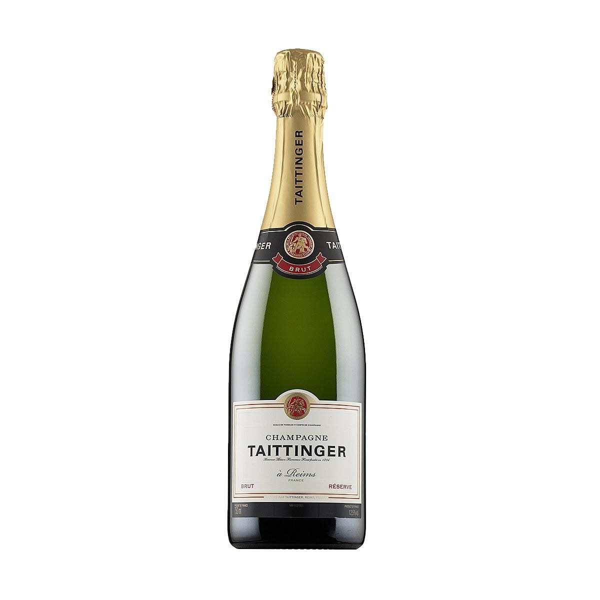TAITTINGER BRUT RESERVA 750 ML - Bodega Mi Amiga