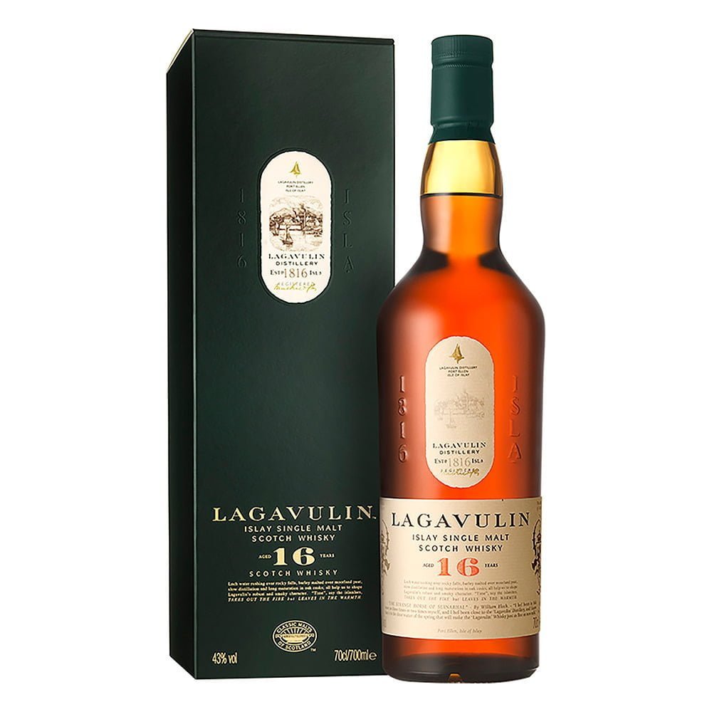 lagavulin 16 años 700 ml - Bodega Mi Amiga