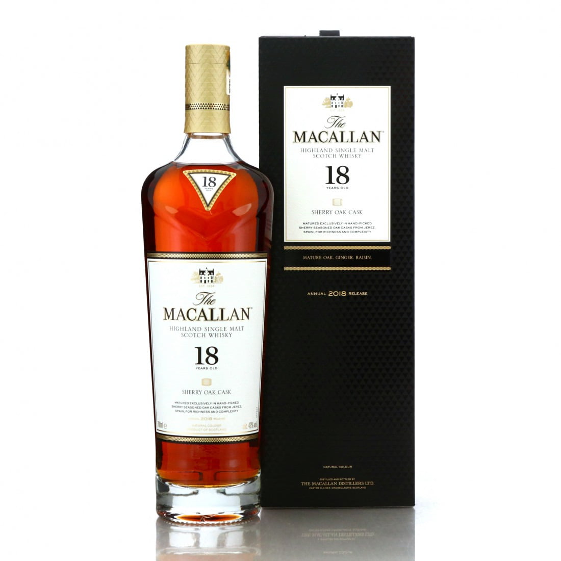 ウイスキー The Macallan 18 Years Old SherryOak Cask The_Macallan_18_Year_Old_Sherr