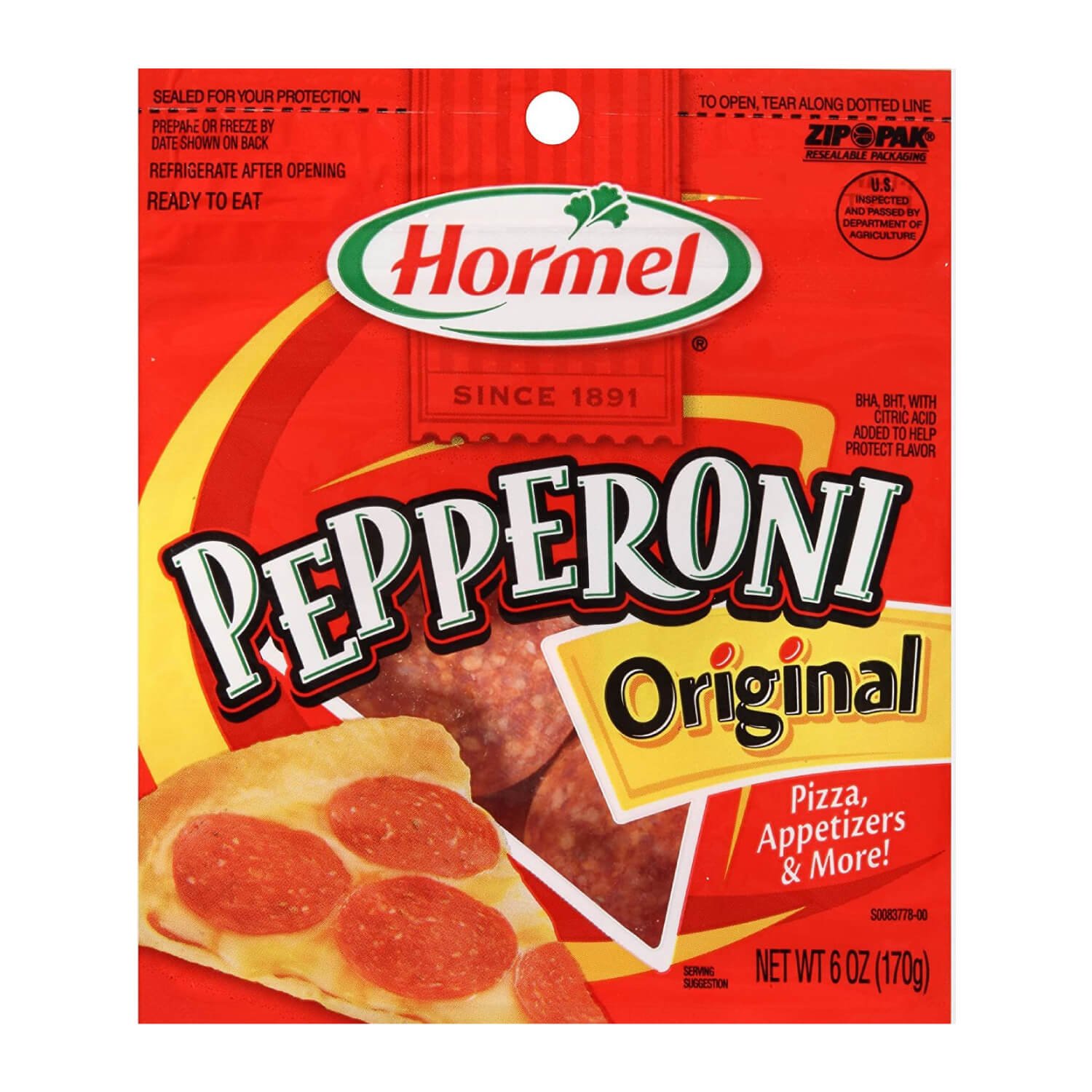 HORMEL PEPPERONI ORIGINAL 170G Bodega Mi Amiga