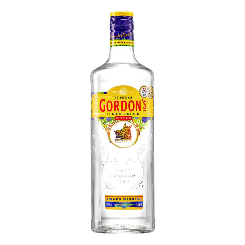 希少　Gordon's Dry Gin ロンドン製　750ml 未開封 GORDONS GIN 750 ML - Bodega Mi Amiga