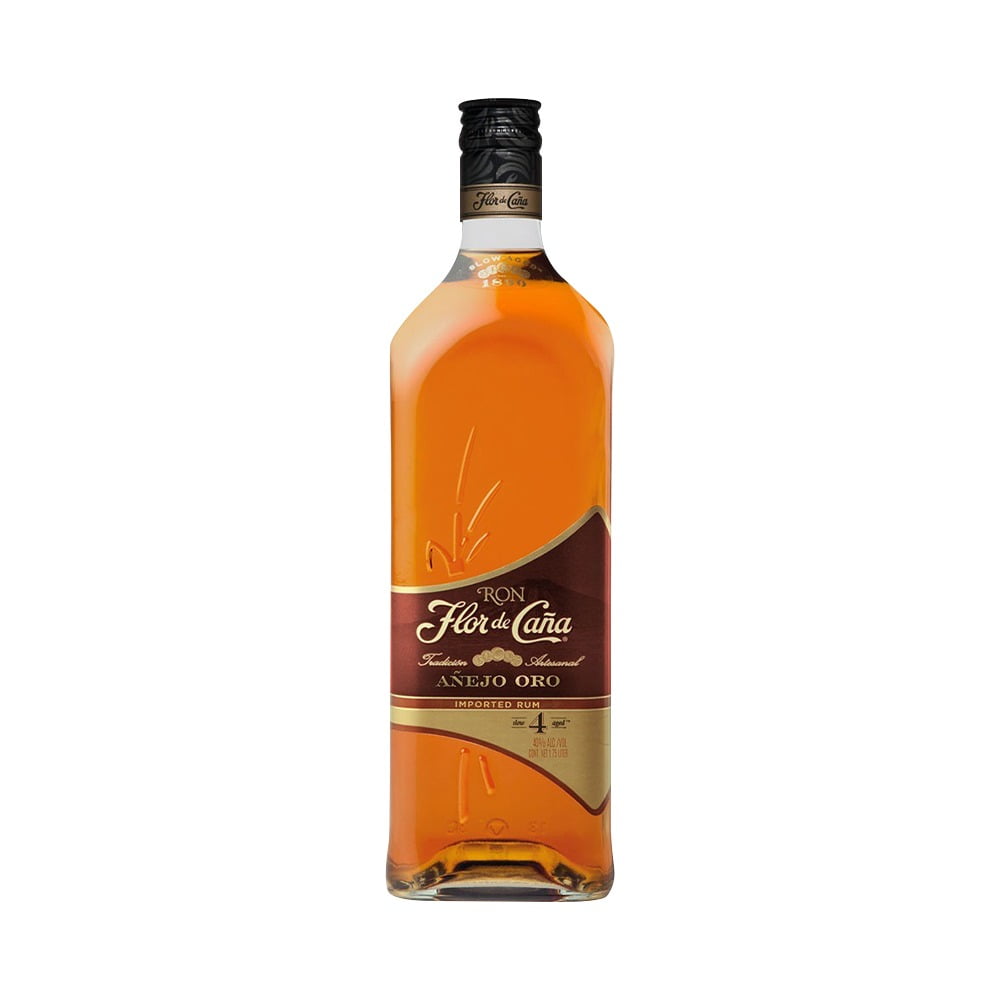 ron flor de caña 4 años añejo oro 1750 ml - Bodega Mi Amiga