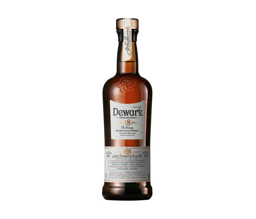 Dewar's 18年 ダブルエイジング 750ml dewars 18 años 750 ml - Bodega Mi Amiga