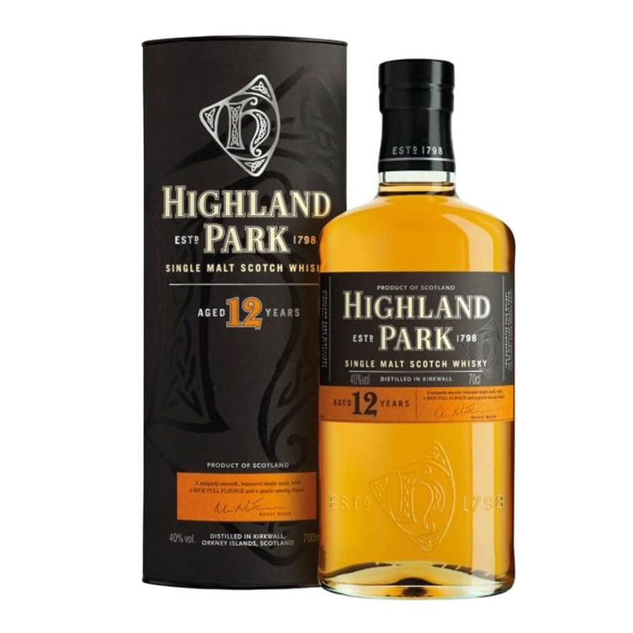 HIGHLAND PARK 12 YEARS OLD 750ml シルクプリント highland park 12 años 750 ml - Bodega Mi Amiga