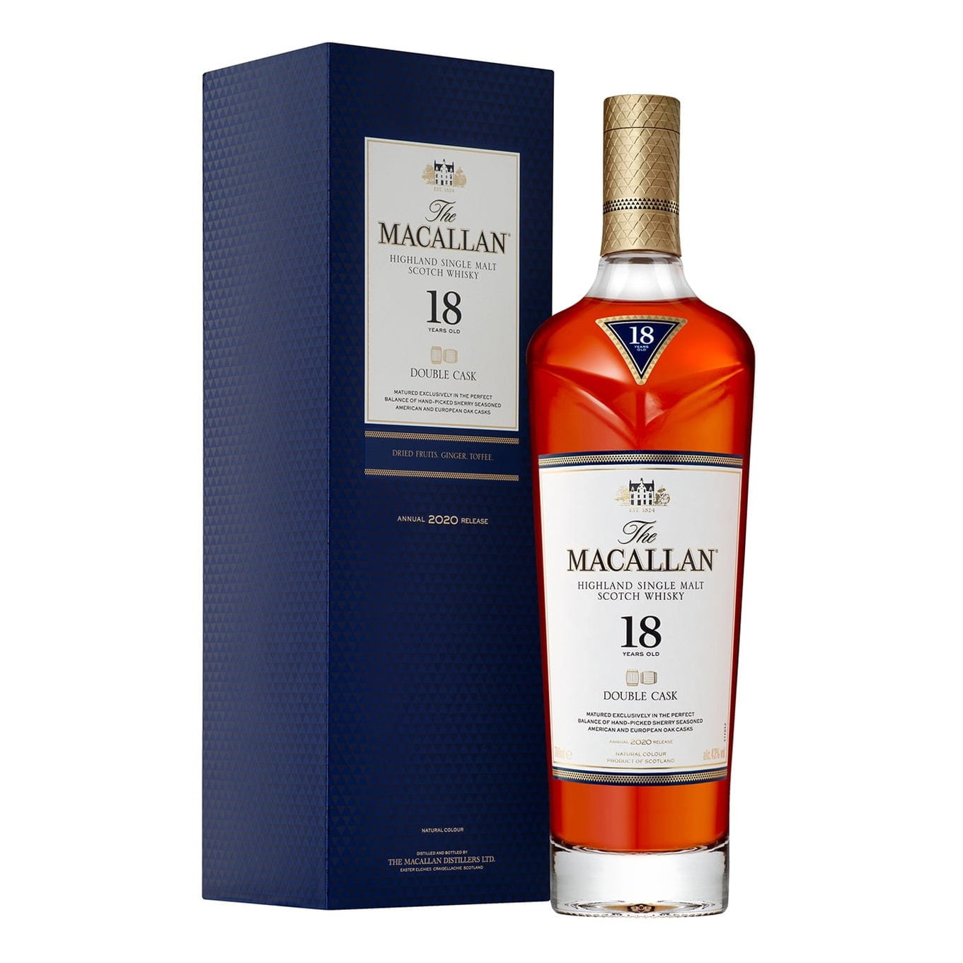 the macallan 18yo doble cask 700ml - Bodega Mi Amiga