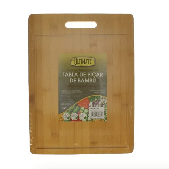 TABLA DE MADERA PARA BBQ 40CM X 30CM Bodega Mi Amiga