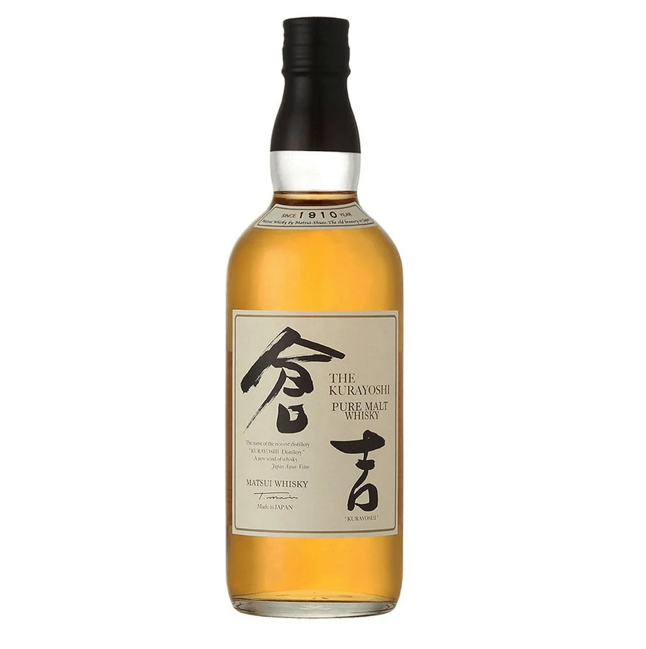 ウイスキー THE KURAYOSHI DOUBLE CASK 700ml THE KURAYOSHI PURE MALT 700ML - Bodega Mi Amiga