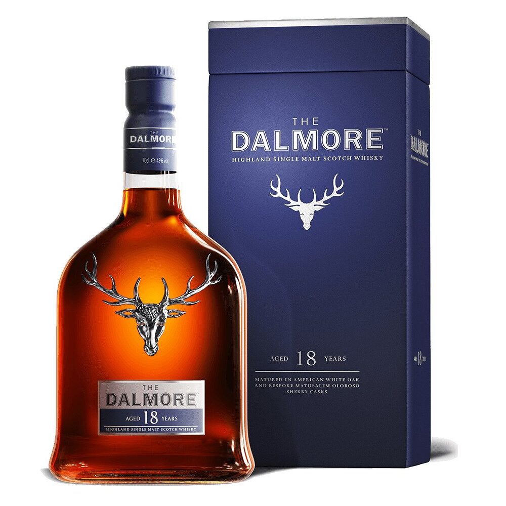 THE DALMORE 18 AÑOS SINGLE MALT WHISKY 700 ML - Bodega Mi Amiga