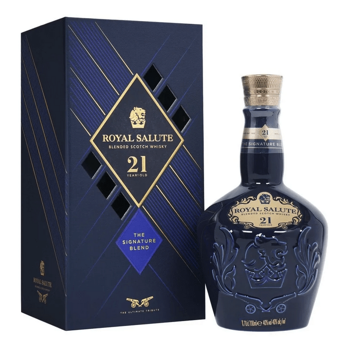 【未開封】　 SALUTE 21 YEAR OLD CHIVAS REGAL ROYAL SALUTE 21 AÑOS - Bodega Mi Amiga