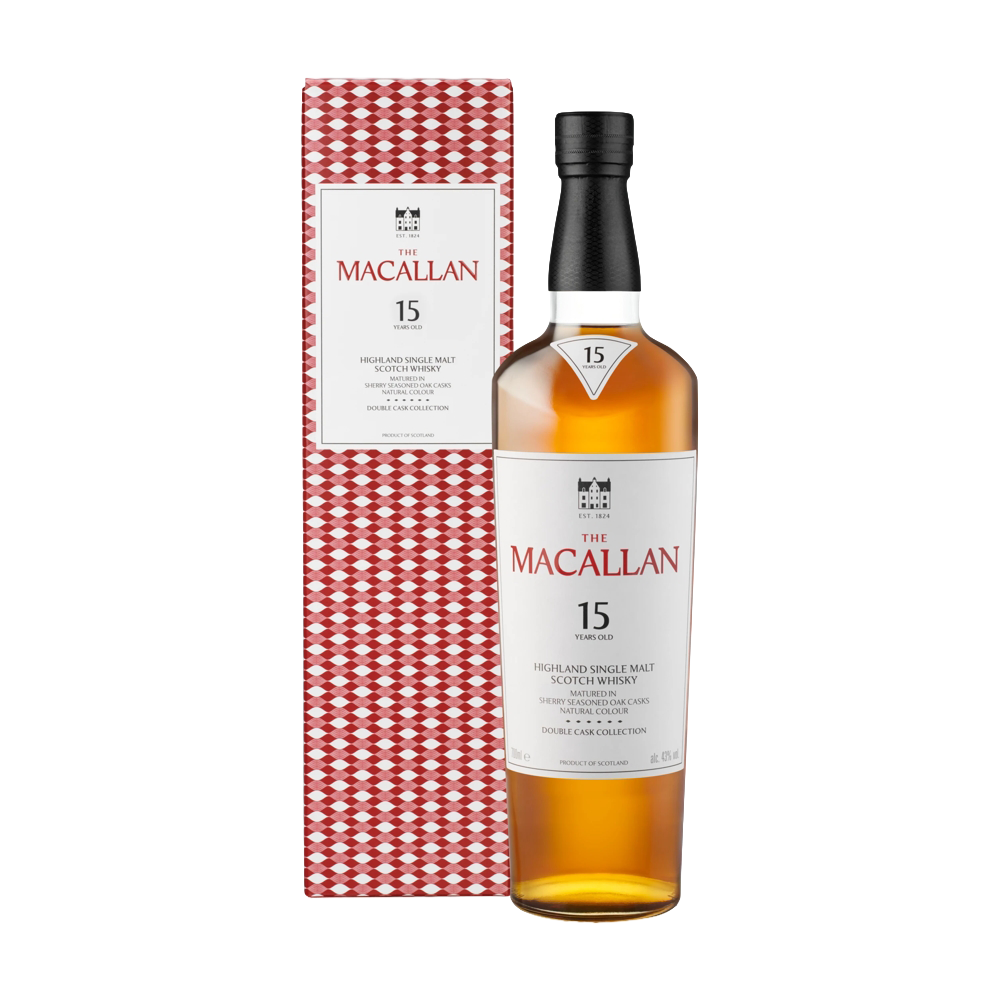 ウイスキー The Macallan 15 Year Old Double Cask 700 THE MACALLAN 15YO DOUBLE CASK 700ML - Bodega Mi Amiga