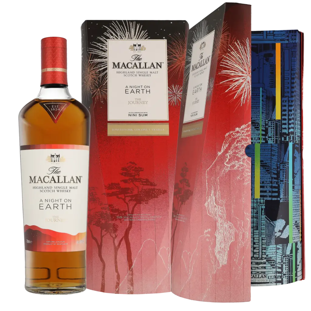 THE MACALLAN A NIGHT ON EARTH THE JOURNEY 700 ML - Bodega Mi Amiga