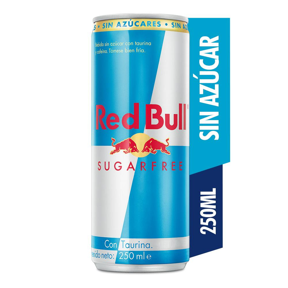 RED BULL SUGAR FREE LATA 250 ML - Bodega Mi Amiga