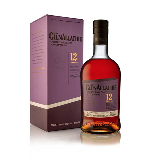 THE GLENALLACHIE 12YO SPEYSIDE SINGLE MALT SCOTCH WHISKY 700ML